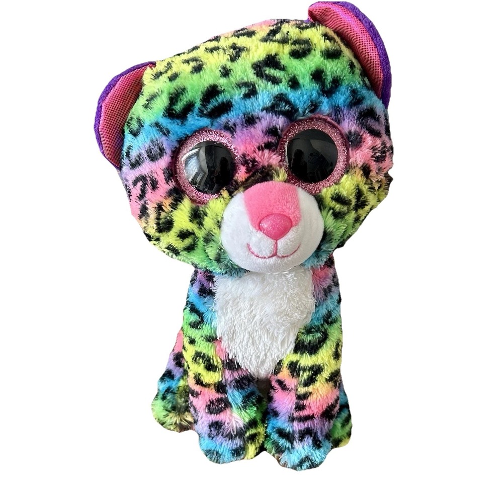 Dotty‎ the Leopard - TY Beanie Boos - 9" - 2016 Rare NWOT